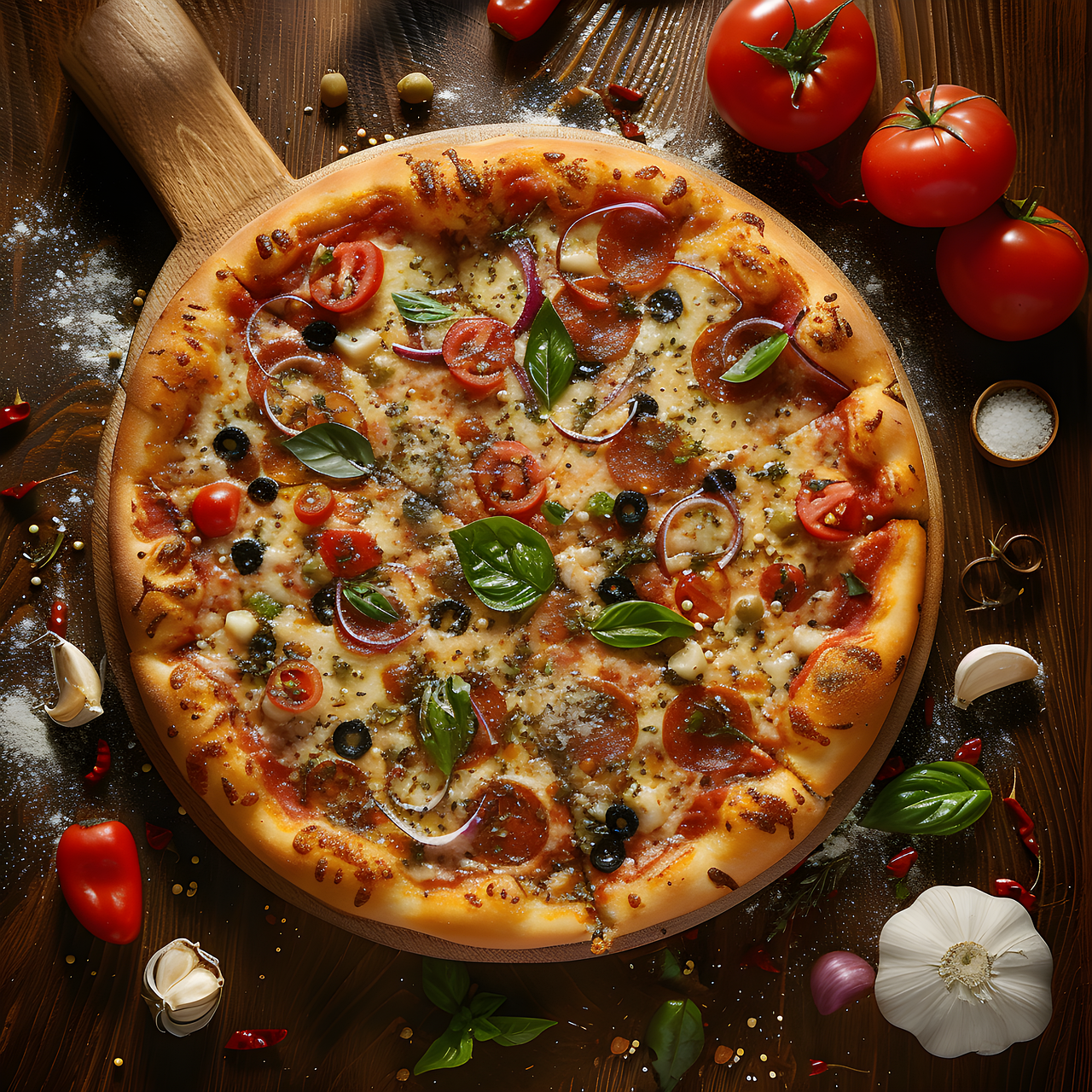 Pizza.